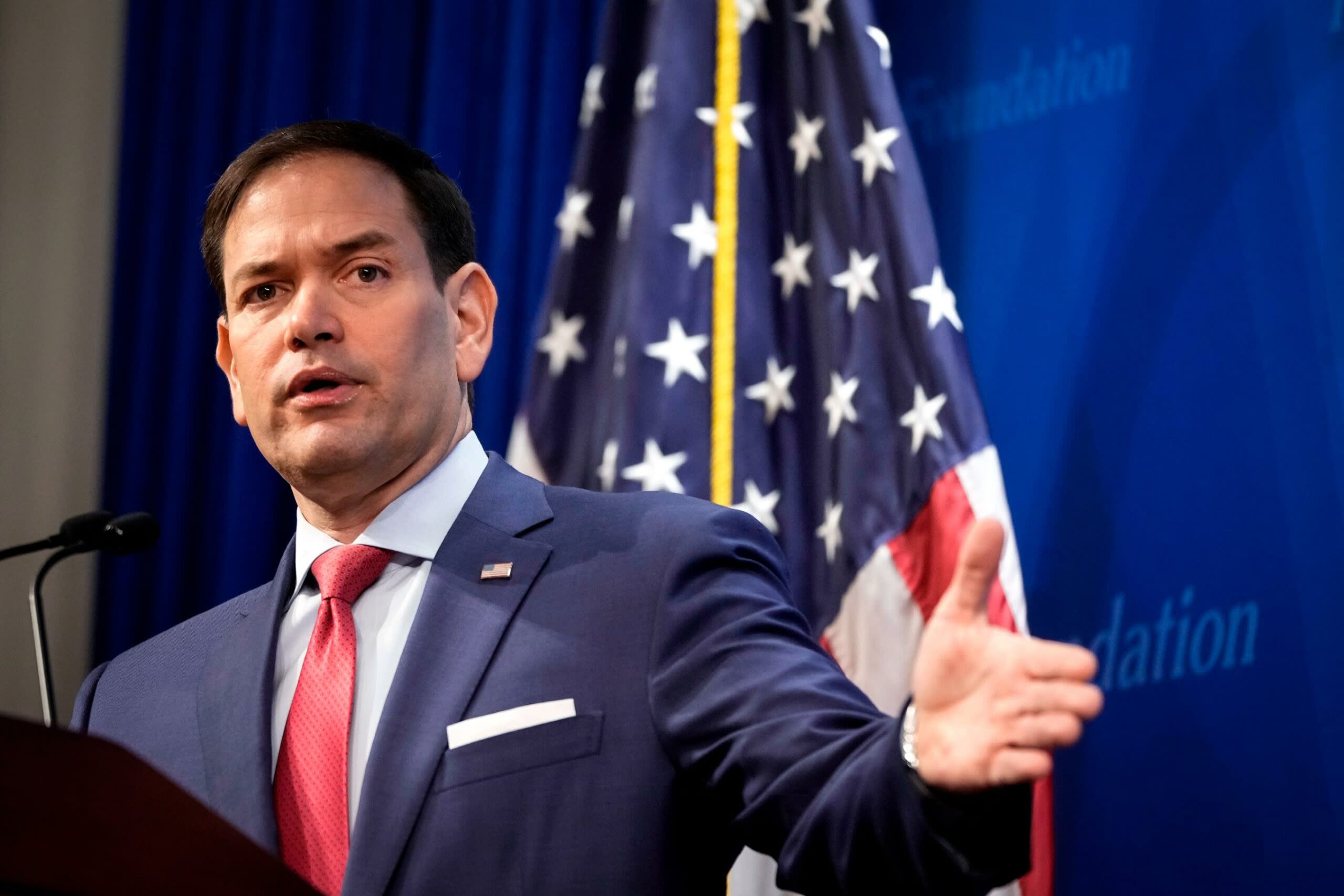 Marco Rubio says ‘shadow government’ runs America, downplays Donald Trump ties to Project 2025