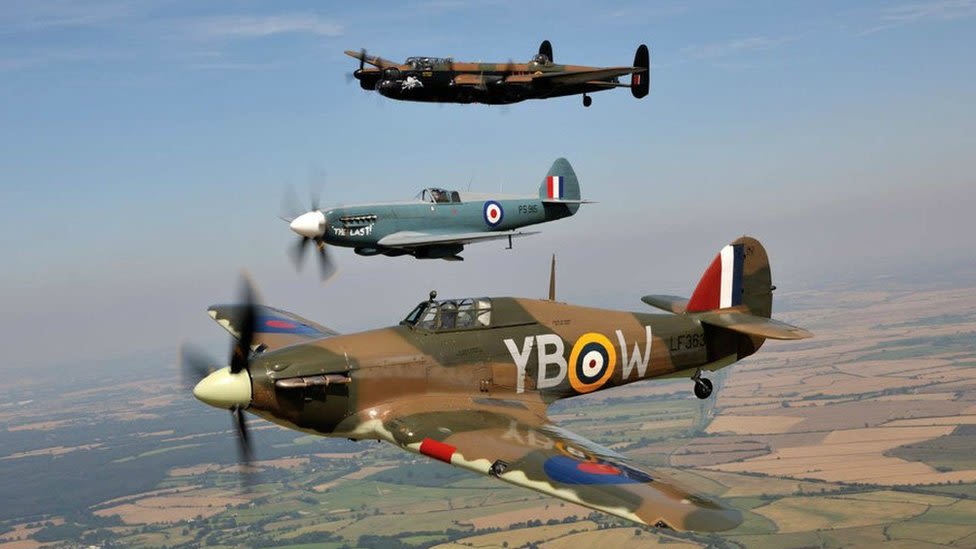 Tributes paid to RAF pilot killed in Spitfire crash