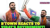 Virat Kohli Retires From T20Is: Ranveer, Anushka React | Hardik Pandya Video Calls Natasa Post Win? - News18