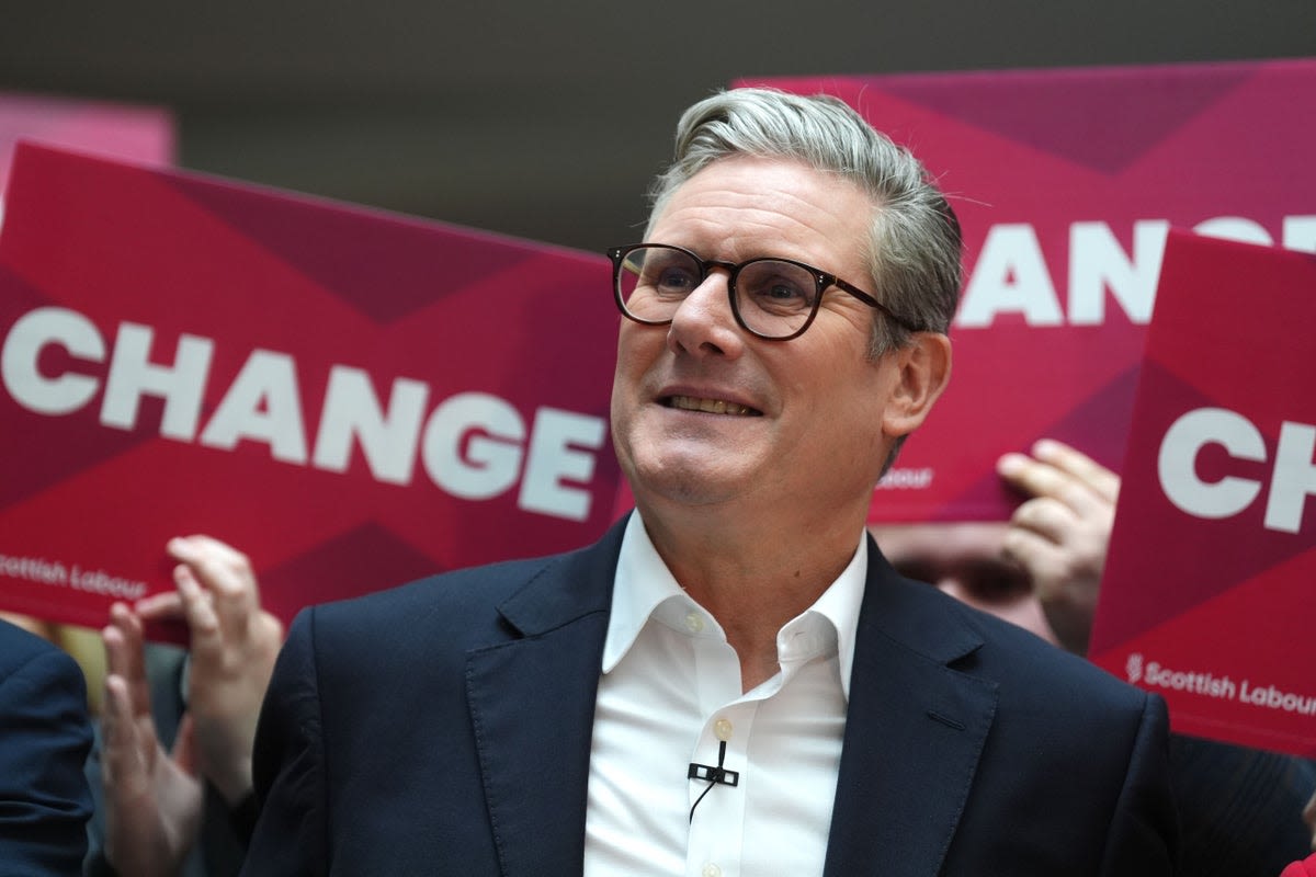 Keir Starmer says Labour will lower voting age as general election campaign continues