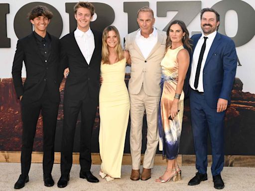 Kevin Costner Tears Up After Hearing Son Hayes' Sweet Words About Working on Movie with His Dad: 'Feels Good'