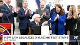 Gov. Evers signs xylazine testing strips law into effect during La Crosse visit