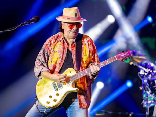 Santana wants a new Woodstock as he makes Las Vegas Strip return