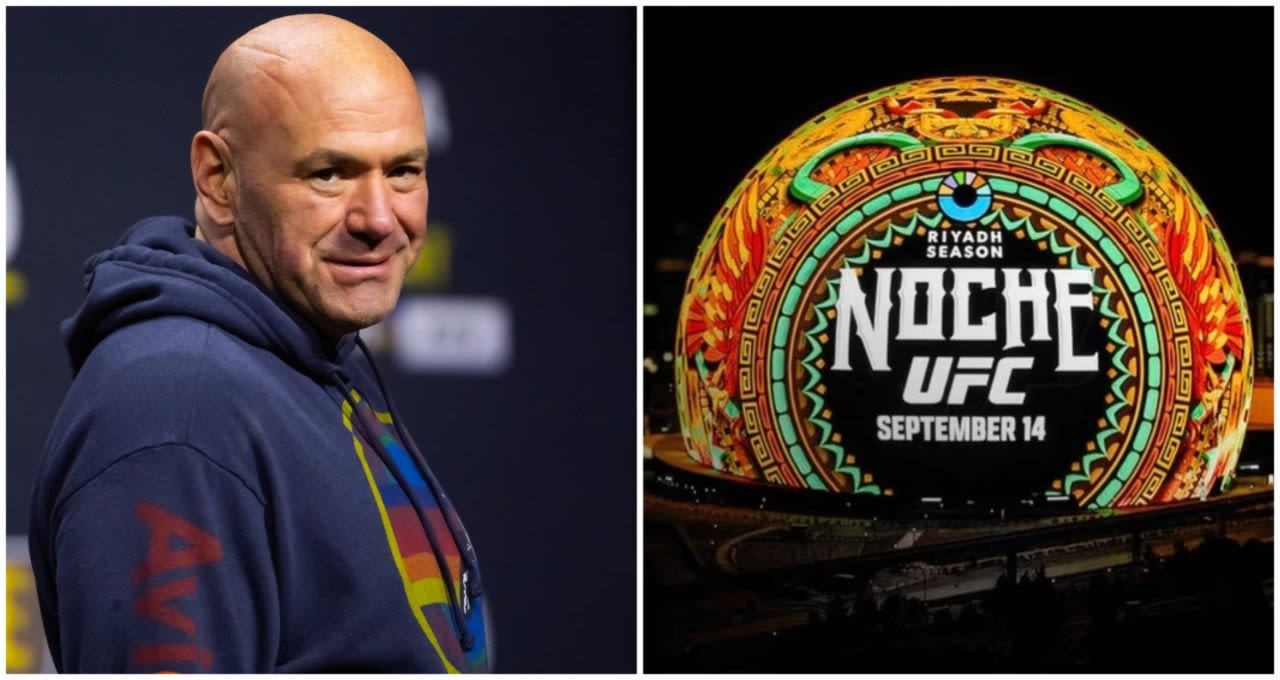 Dana White announces full card for UFC Sphere event - two title fights confirmed