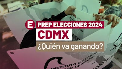 PREP en Ciudad de México: ¿Quién va ganando en la elección de CDMX?