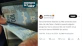 Mulher viraliza ao comentar sobre salário: "Não entendo esse tabu de não falar quando se é perguntado"