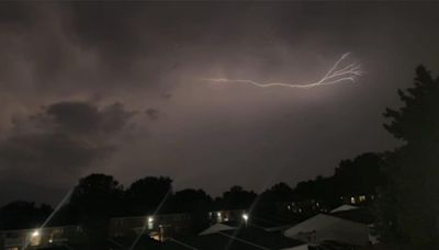 Flood warnings issued as thunderstorms roll out