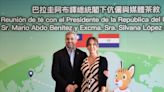 巴拉圭總統阿布鐸伉儷與媒體茶敘（1） (圖)