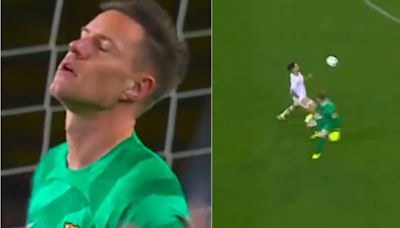 VIDEO: El increíble oso de Marc-André ter Stegen ante el Valencia | El Universal