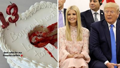 Kim Kardashian reacts as Donald Trump's granddaughter celebrates milestone birthday with Taylor Swift-inspired cake