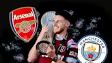 Arsenal to submit third Declan Rice transfer offer as West Ham await Man City decision