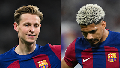 El Barcelona sigue sin saber sobre el futuro de Frenkie de Jong y Ronald Araujo mientras ya se fija en los fichajes libres de Joshua Kimmich y Jonathan Tah | Goal.com Argentina