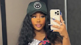 SZA Is *So* Strong In A College-Themed Cut-Out Dress In A New IG Photo