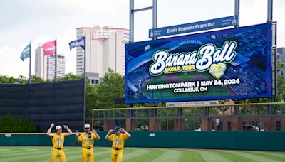 Savannah Bananas add some Ohio State flare in Columbus debut, selling out Huntington Park
