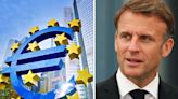 Macron on the brink as France’s economic woes ‘threaten to destroy the euro’