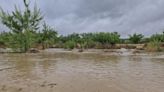 Trombas de agua y granizo marcan el primer episodio de lluvias en 9 meses