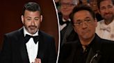 Jimmy Kimmel mocks Robert Downey Jr.’s former drug problem at Oscars 2024