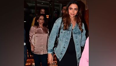 Mom-to-be Deepika Padukone goes out for family dinner