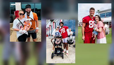 Bucs' Mayfield, Wirfs, Otton compare notes on field and in fatherhood