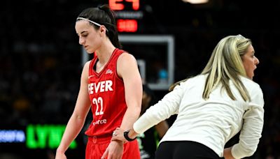 Caitlin Clark slams refs for foul pushing her to brink of suspension; coach says she 'needs to move on'