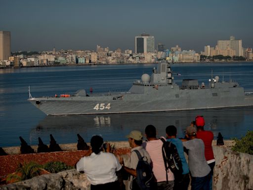 En plena escalada con Occidente por Ucrania, Rusia hace una demostración de fuerza con maniobras navales en Cuba