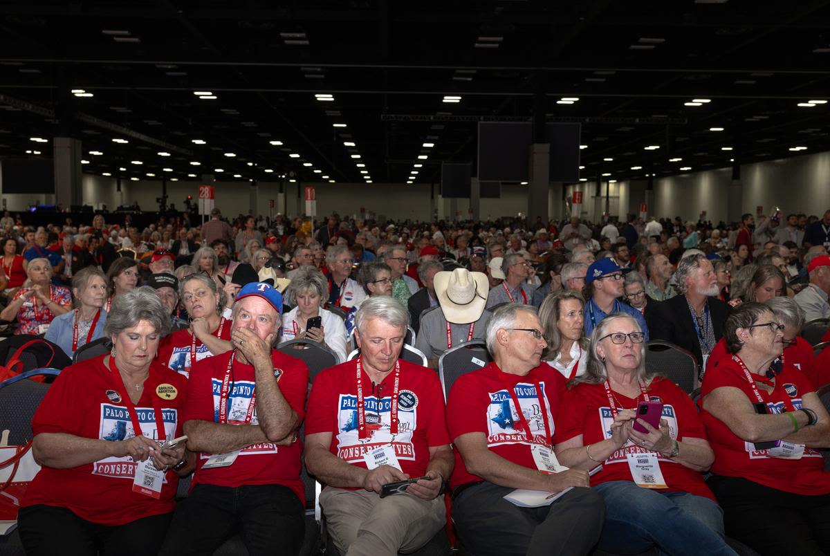 At Texas GOP convention, Republicans call for spiritual warfare