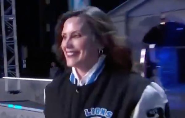 Michigan Gov. Gretchen Whitmer Booed While Announcing Lions 2024 NFL Draft Pick