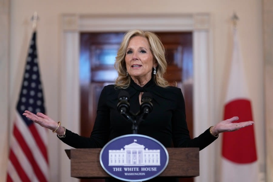 Jill Biden to speak at First Ladies Luncheon today