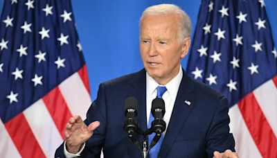 Was Joe Biden using a teleprompter? How Thursday s press conference was formatted