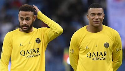 Neymar responde con un insulto a un elogio a Mbappé en las redes sociales