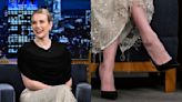 Emma Roberts Slips on Gianvito Rossi Shoes for ‘Jimmy Fallon’