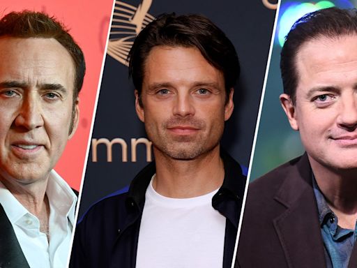 Nicolas Cage joins Sebastian Stan, Brendan Fraser in unrecognizable movie roles