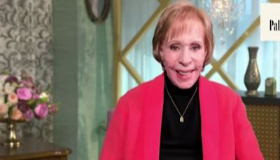 Legendary actress Carol Burnett talks about her latest Emmy nomination