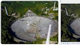 Photo shows collapsed Arecibo Observatory in Puerto Rico, not China's 'Eye of Heaven' telescope