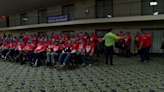 Kansas Honor Flight returns from Washington, D.C.