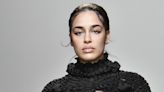 A Backstage Look At Jorja Smith's Twisted Retro Feben AW23 Beauty Look