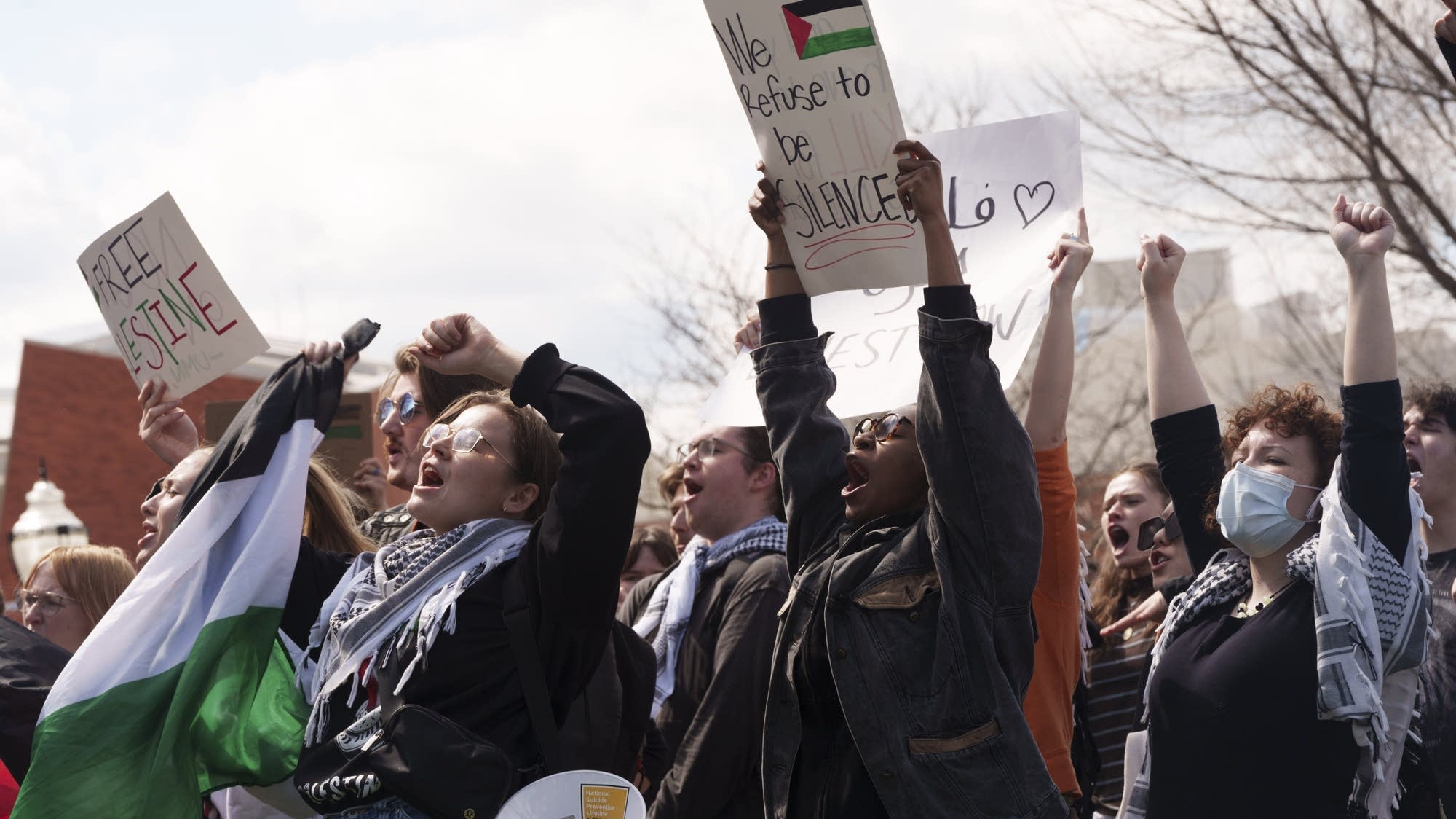 University of Minnesota students and faculty walk out after anti-war encampment cleared, 9 arrested