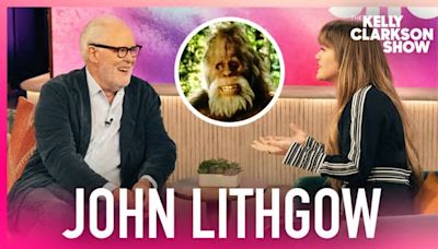 Kelly Clarkson Admits To John Lithgow She Looked For Harry The Sasquatch In The Woods As A Kid