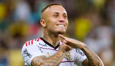 Quando Everton Cebolinha volta a jogar pelo Flamengo?