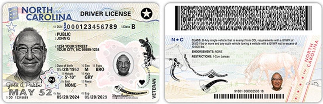 New designs coming for all NC driver licenses, IDs: Here's what they look like, what to know