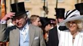 Britain's King Charles III and Queen Camilla attended a Royal Garden Party at Buckingham Palace while Prince Harry was in London