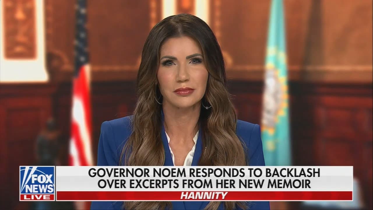 Kristi Noem explains to Sean Hannity why she shot a puppy and left it in a gravel pit