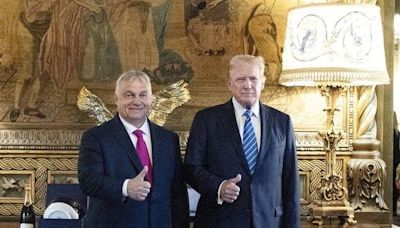 Hungary's Viktor Orban meets with Donald Trump at Mar-a-Lago