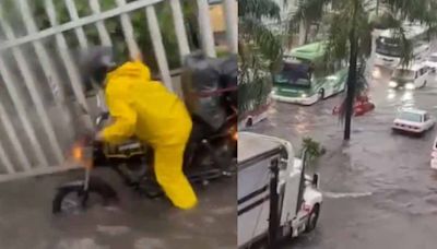 VIDEO: Cuernavaca amanece con inundaciones en varias zonas de la ciudad