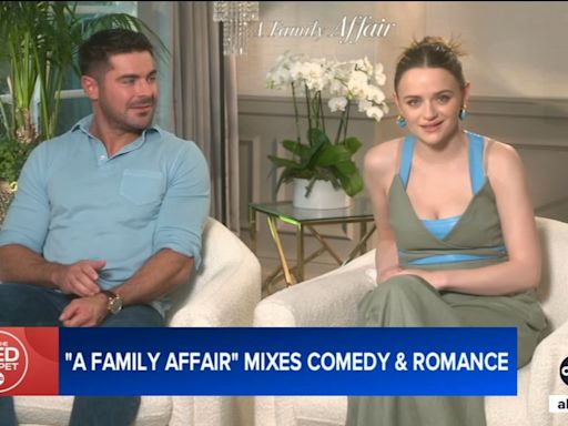 Zac Efron, Joey King star with Nicole Kidman in romantic comedy 'A Family Affair'