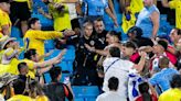 Darwin Nunez and Uruguay team-mates involved in brawl with fans after Copa America semi-final loss to Colombia