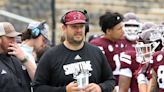 Mississippi State coach Jeff Lebby calls social media posts from Lane Kiffin 'little childish'