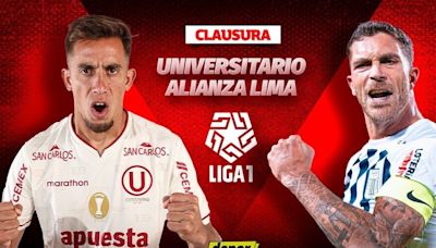 Universitario vs. Alianza Lima EN VIVO por GOLPERU: horarios y canales de TV por Liga 1