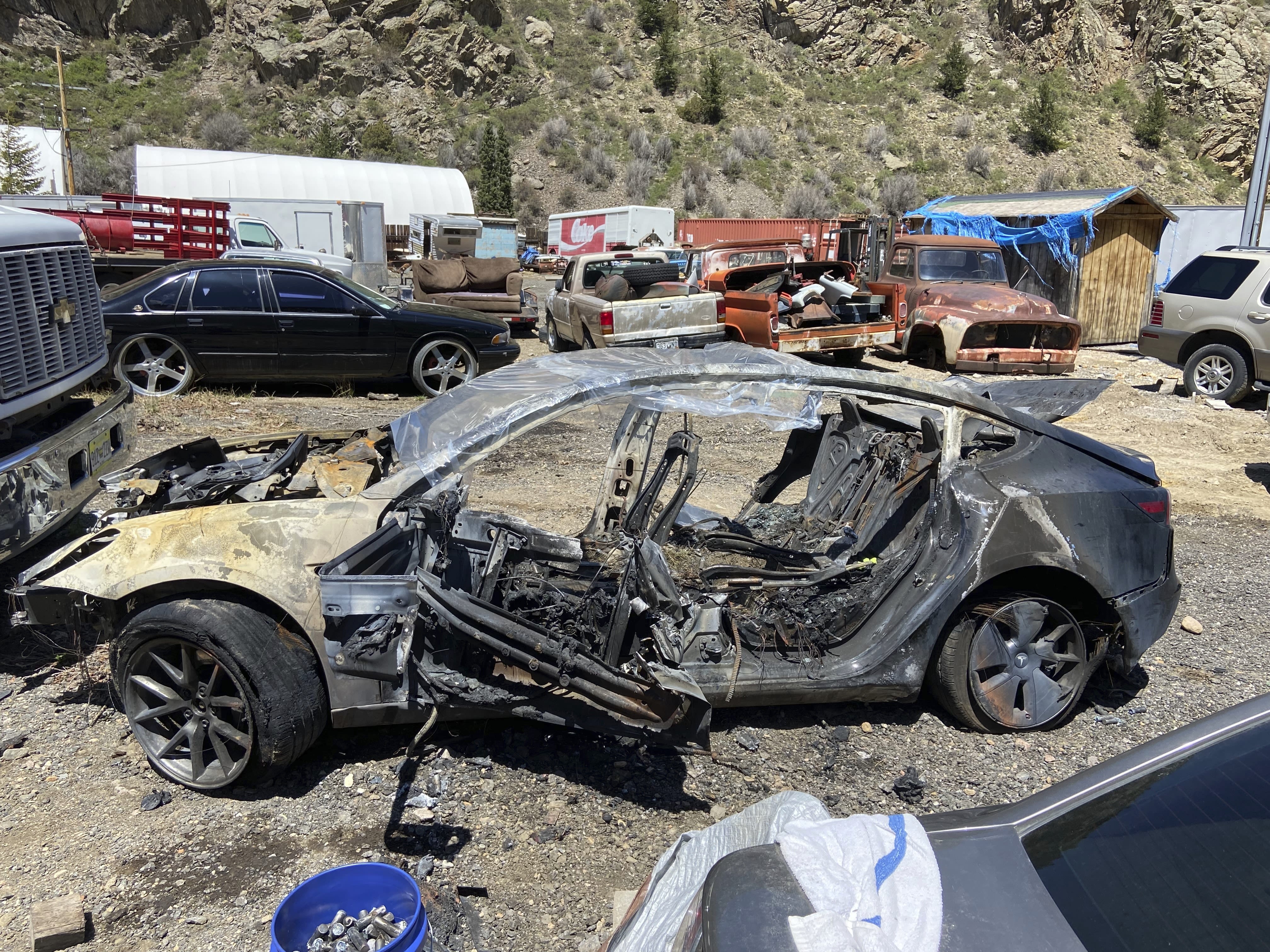 Tesla’s Autopilot caused a fiery crash into a tree, killing a Colorado man, lawsuit says