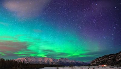 10 photos of the Northern Lights dazzling in the night sky across the US and Europe caused by massive geomagnetic storm